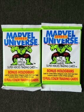 Marvel Universe Hulk Collectible Trading Cards | Series II